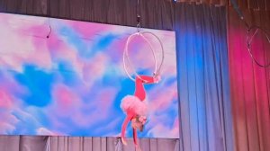 Воздушная гимнастика. Дети, без страховки. Сольное выступление, Мечта. Антонина 6 лет, 2025 год.