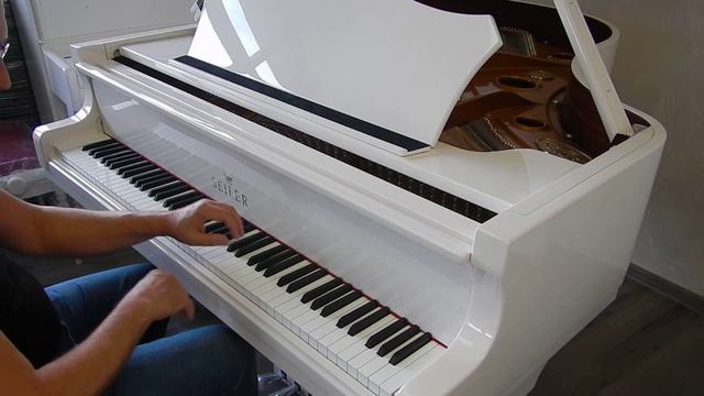 Купить рояль Seiler (Германия) белый смотреть онлайн