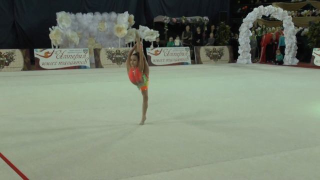 Самофалова Ксения (скакалка) 2006-Кат.В 07.03.15 "Империя юных талантов" Художественная гимнастика смотреть онлайн