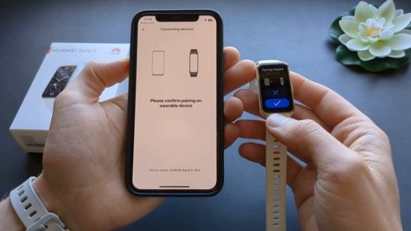 How to Setup & Pair Huawei Band 9 with iPhone Apple IOS Phone