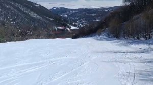 Обзор горнолыжной трассы Цахкадзор Армения 28.03.24 Overview of the Tsakhkadzor ski slope Armenia
