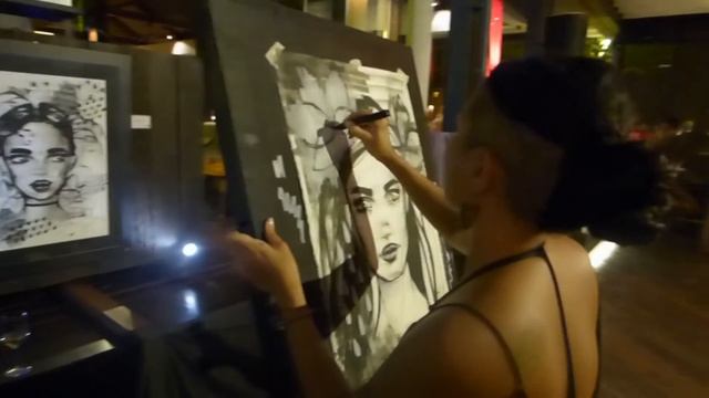 LIVE PAINTING par Bunny Bone смотреть онлайн