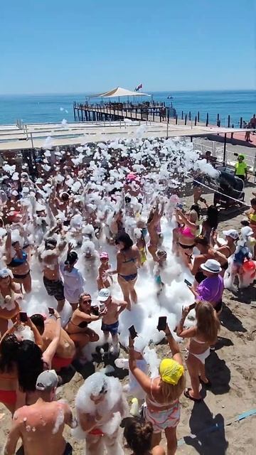 Пенная вечеринка на пляже в Бельдиби 04.06.24 отели Sunbel/Belpoint Турция 2024 смотреть онлайн