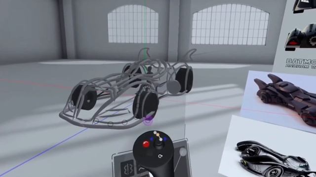 Gravity Sketch Batmobile part 2 смотреть онлайн
