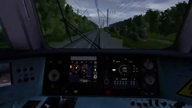 Trainz SImulator 2012 ЭД4М-0461 Рейс в Чертаново и обратно