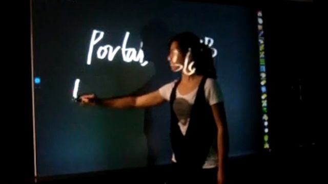 Portable Interactive Whiteboard with 64 Points Multi-writing Functions смотреть онлайн