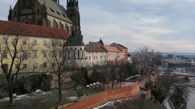 Чехия Брно. Панорама.. смотреть онлайн