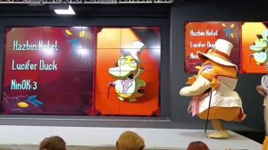 Косплей дефиле Hazbin Fest 2 в Москве (Люцифер и Лилит)