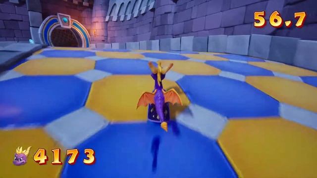 Spyro Reignited Trilogy - Skateboard Course Record II | Skill Point