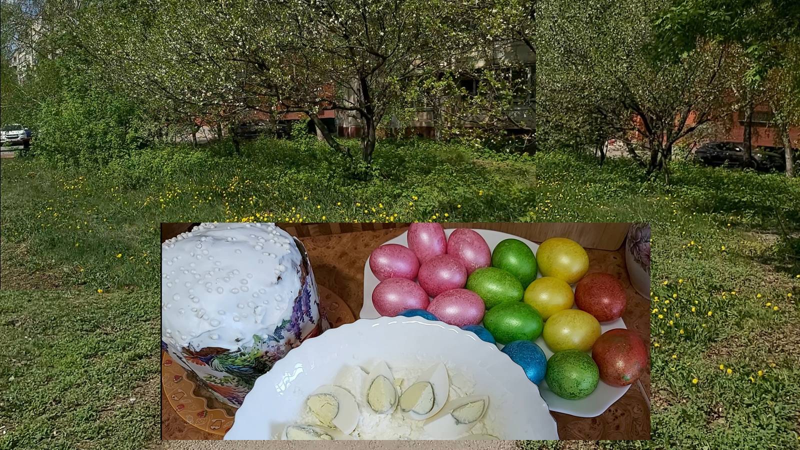 Праздничный завтрак! Остограммилась!))) Гуляю, болтаю))) Выпала из жизни - вяжу))) смотреть онлайн