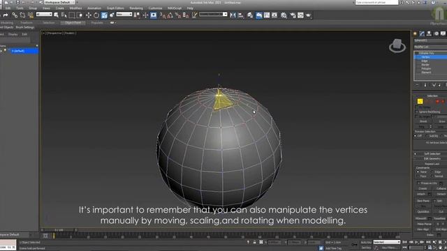 3DS MAX 2015 Editable Polygon Parameters Demo_Chapter1_Part1 смотреть онлайн