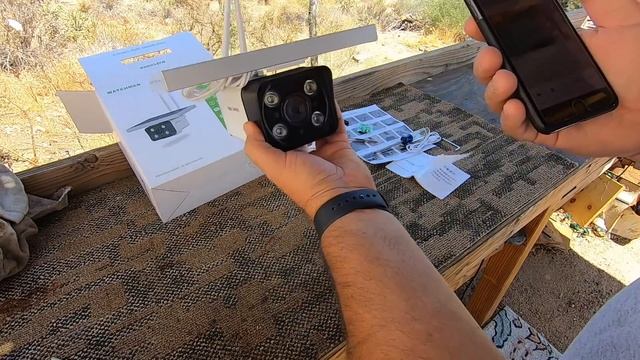 Watchmen Low-power Solar Camera (unboxing, Setup, Review)