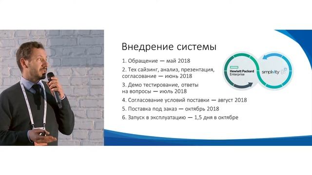 HPE SimpliVity на обойной фабрике: эффективные инвестиции в будущее смотреть онлайн
