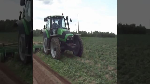 Образование гребней за 1 проход, культиватор производимый в России на заводе Колнаг смотреть онлайн