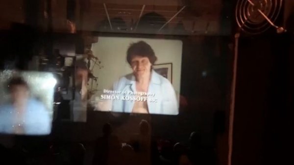 The White Bus Cinema ( behind the scenes - projection room )