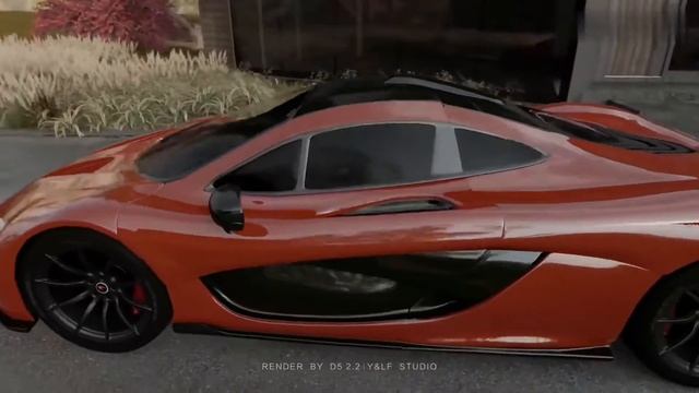 CGsorealCom D5 Render McLaren Show смотреть онлайн