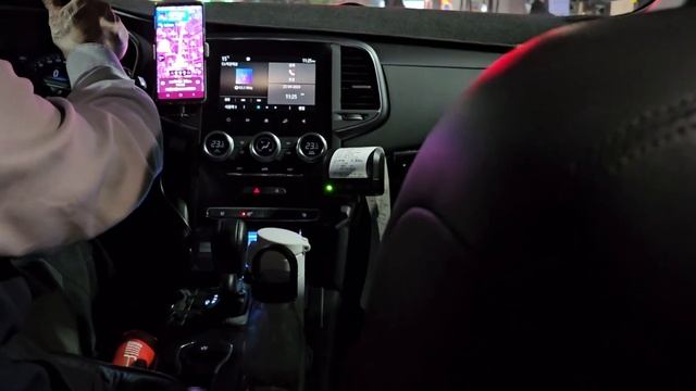 [르노RENAULT] SM6 특이하게 내부에 가운데 등이 없고 양 측면 등만 있어요~ ^^ (South Korean Taxi) смотреть онлайн