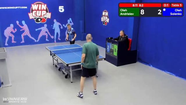 12:30 Андреев Олег 0-3 Саенко Олег стол 5 ЮГ-2 15.07.22 смотреть онлайн