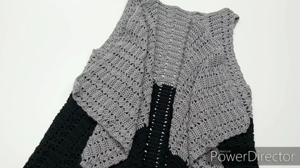 МК жилет бохо крючком// Жилет крючком// Как связать жилет крючком смотреть онлайн