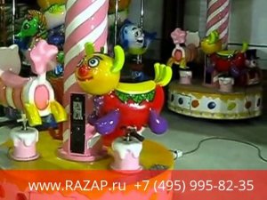 Sweet Cake карусель 3 места Razap.ru