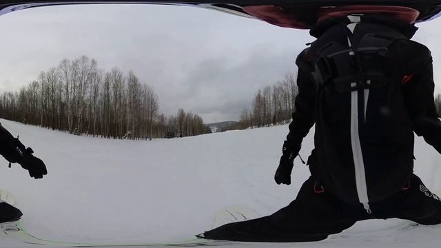 Губаха, сноуборд, спуск (VID 20240308 152255 00 028) смотреть онлайн