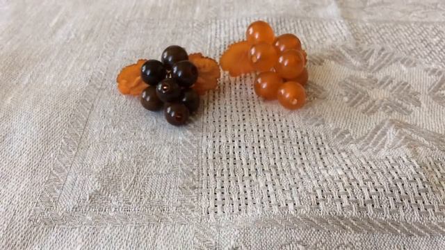 # 107.Янтарь .🌕 Винтажная советская янтарная брошь🍇 смотреть онлайн