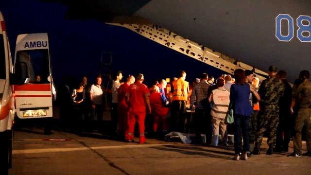 14 бойцов улетели на лечение из Днепропетровска в Литву смотреть онлайн