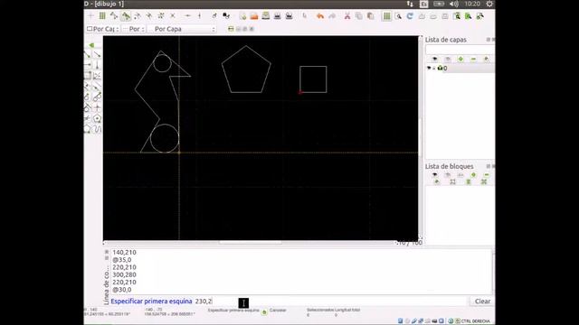 LibreCad 4 de 10 Poligonos y equidistancia 1 смотреть онлайн