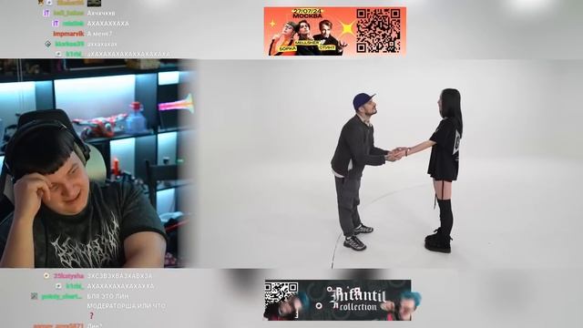 ПЯТЁРКА СМОТРИТ: 20 ДЕВУШЕК VS ПАША ТЕХНИК с МИКРО-НАУШНИКОМ (Бустер, Сатир, Прокофьев, Frametamer)