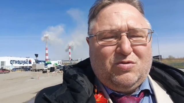 Омск. 2025 год. Выбросы на ТЭЦ 5. Везде пепел. смотреть онлайн