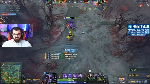 ВПЕРВЫЕ НА КЕРРИ ЗА 100 КАТОК 🔥 Войд Дота 2