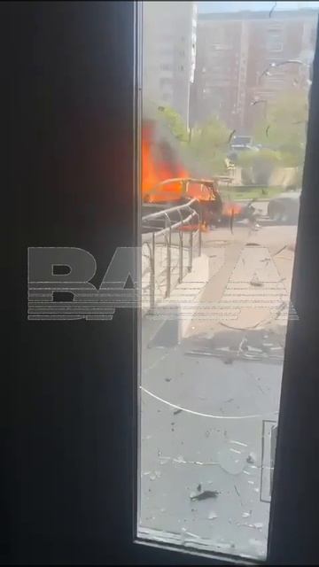 Теракт в городе Балашиха московской области, возле подьезда сдетонировал заминированный автомобиль смотреть онлайн