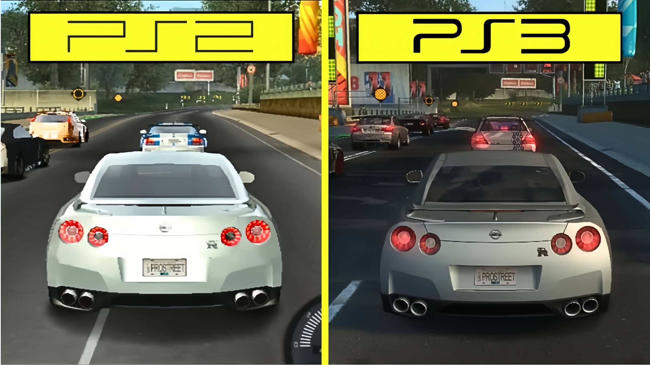 Need for Speed: ProStreet PS2 vs PS3 | Сравнение Графики смотреть онлайн