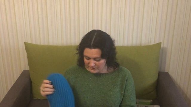 Вязание спицами. Польская резинка. Твид SMARTIES (PAELLA) Pecci Filati. Пряжа Merino Light.