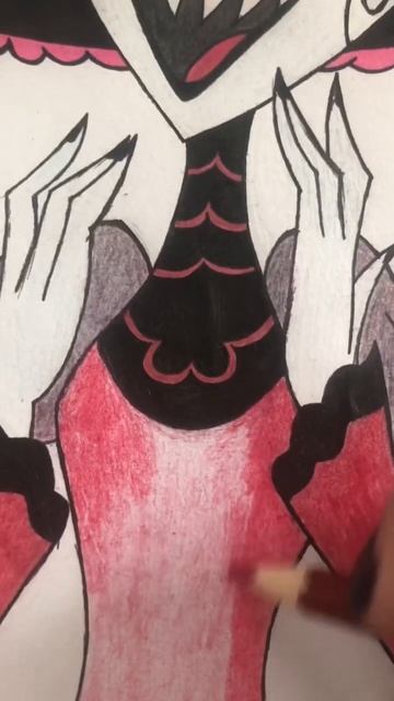 Рисунок,Рози из Отеля Хазбин ✨🌹🥀 #Rosie #HazbinHotel смотреть онлайн