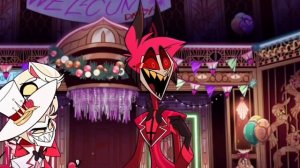 Аластор унизил Люцифера из-за роста[первая встреча]Отель Хазбин/Hazbin Hotel#alastor#аластор#люцифе