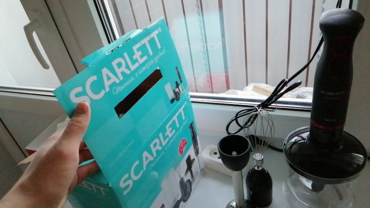 Реальный отзыв на блендер Scarlett SC-HB42M44 смотреть онлайн