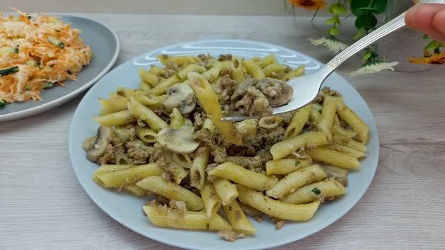 Макароны совсем НЕ ПО ФЛОТСКИ! Мало кто знает эту хитрость приготовления макарон! Вкус и аромат_ смотреть онлайн