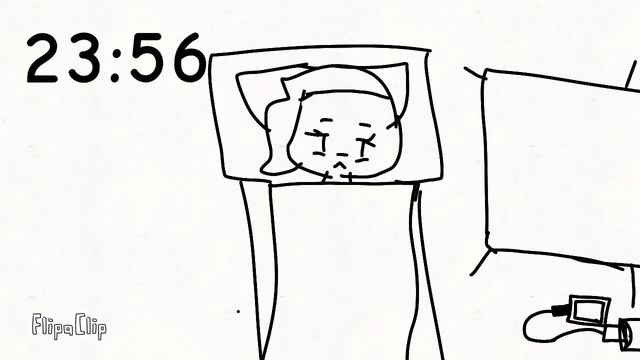 Как я сплю (простите что не раскрашено) смотреть онлайн