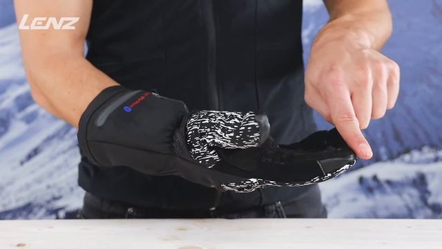 Lenz heat gloves 7.0 with finger cap® heating element смотреть онлайн