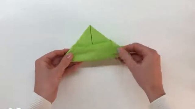 Сервірування столу, як красиво скласти серветку. Човник із серветки. смотреть онлайн