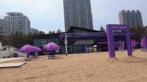 Обзор пляжа в городе Вэйхай / Beach overview in Weihai City