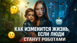 Как изменится жизнь, если люди станут роботами?