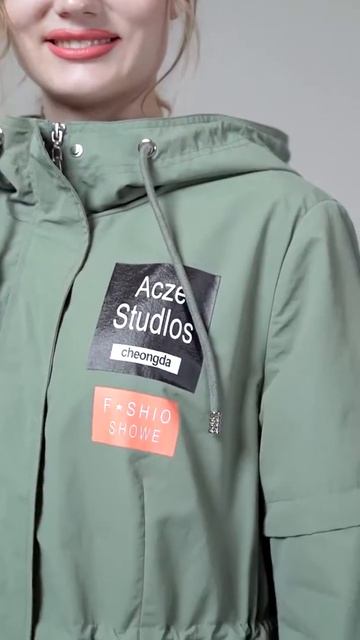 Astrid 2019 Осень новое поступление стеганый плюс размер женский тренч с капюшоном весна-осень смотреть онлайн