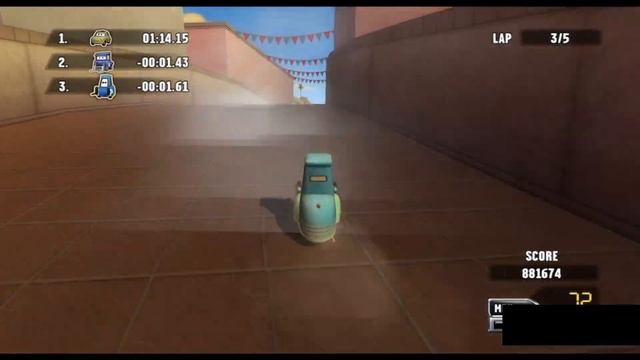 ГЛАМУРНЫЙ КУРОРТ - Cars: Race-O-Rama, Прохождение #3 (PC, Wii Dolphin)