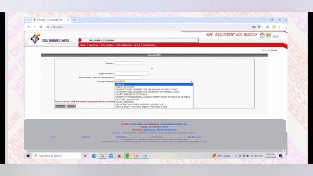 MUTUAL FUND KYC STATUS CHECK ONLINE BY MOBILE.MUTUAL FUND ACCOUNT HOLD FOR NO AADHAAR VERIFICATION