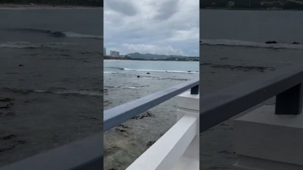 Обзор , отзыв Отель SanYa Junji Seaview Hotel Дадунхай. Сегодня . выход на пляж. Пользование лифтом