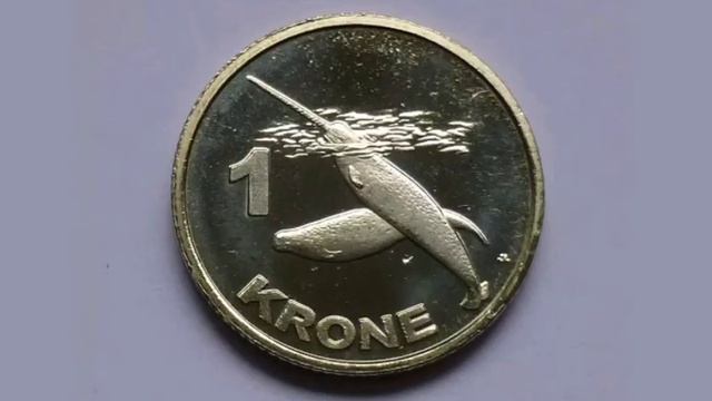 GREENLAND 2010 1 KRONE Coin VALUE + REVIEW