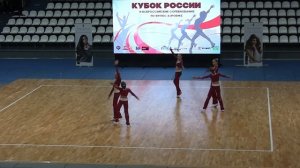 Кубок федерации по фитнес-аэробике, команда "Чайка", г. Лобня