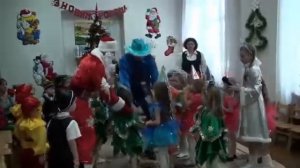 Дед Мороз и Снегурочка. Новый год в детском саду.